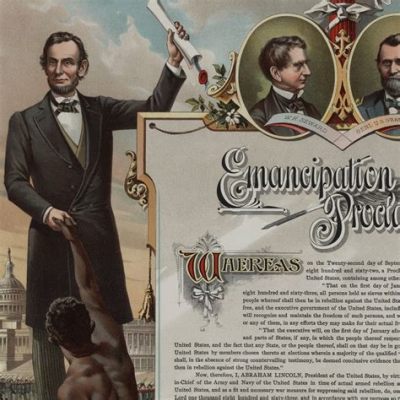 De Emancipatieproclamatie: Een Krachtig Gebaar van Abraham Lincoln Tegen de Institutionele Slavernij